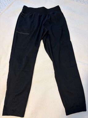 Cherokee Black Cargo Scrub Jogger Pants with Utility Pockets